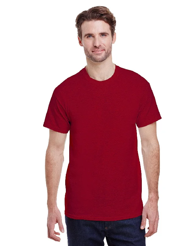 Gildan Heavy Cotton T-Shirt | Antque Cherry Rd Basic T-Shirt Crew Neck Short Sleeve