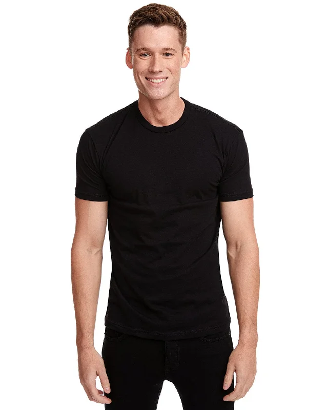 Next Level Unisex Short Sleeve T-Shirt | Black Cozy Warm Stylish