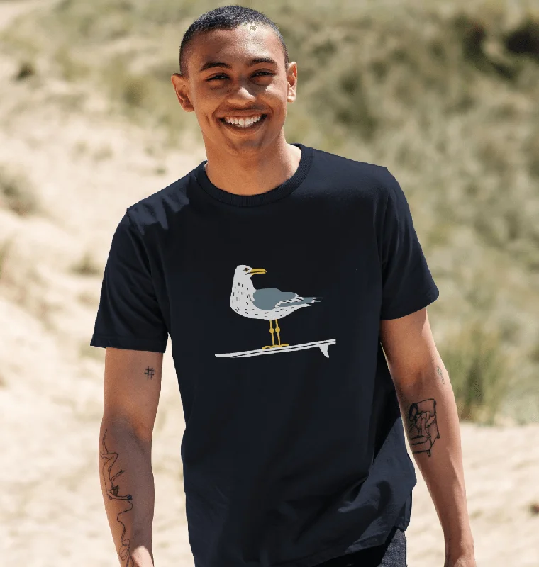 Seagull T-shirt Graphic T-Shirt Round Neck Polyester