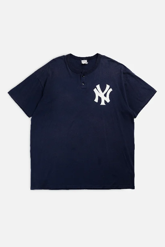 Vintage NY Yankees MLB Tee - XXL Layered Multi-layer Single Layer