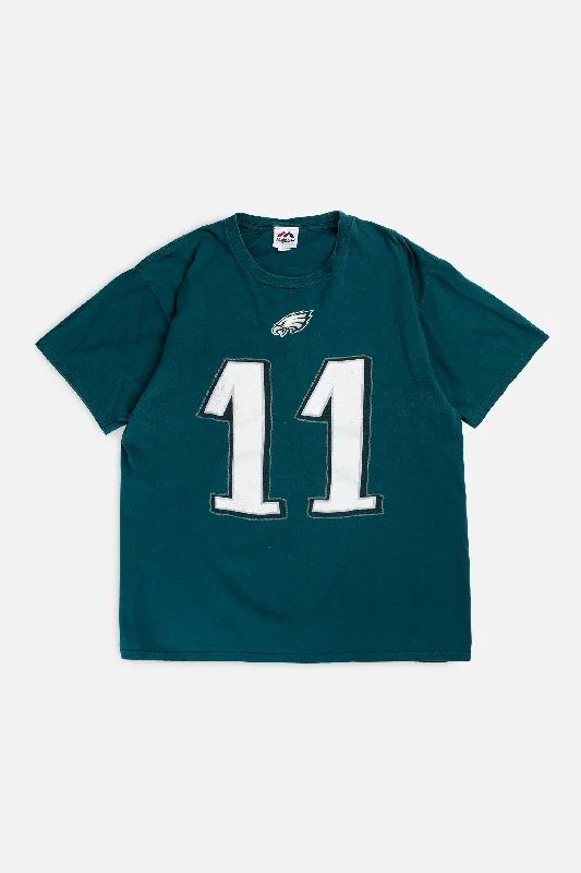 Vintage Philadelphia Eagles NFL Tee - L Terry Blend Velvet Blend Canvas Blend