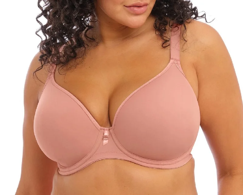 Bijou Banded Moulded Bra In Ash Rose - Elomi Casual Bralette Set