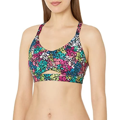 Champion Womens Soft Touch Eco Ruched Sports Bra Elegant Lace Lingerie