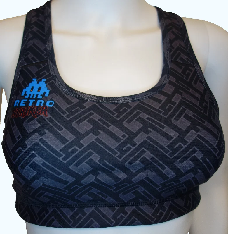 Dark Labyrinth MMA Sports Bra Active Wear Bra