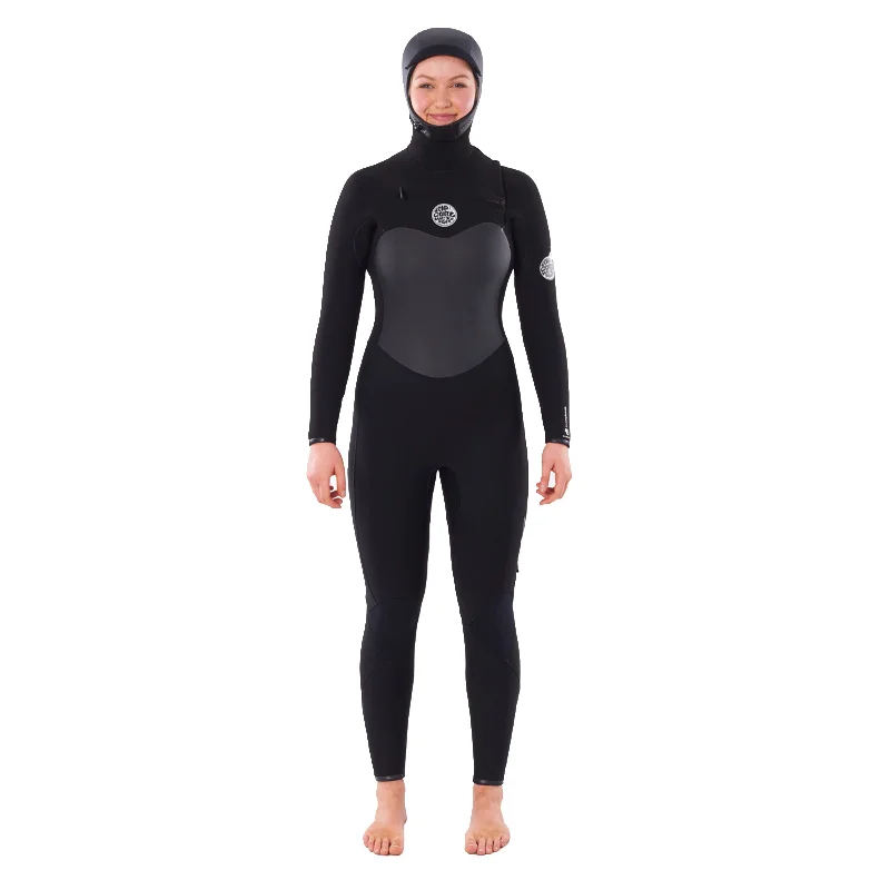 Flashbomb 6/4 Hooded Wetsuit Hoodie with Batwing Sleeves Loose Dramatic