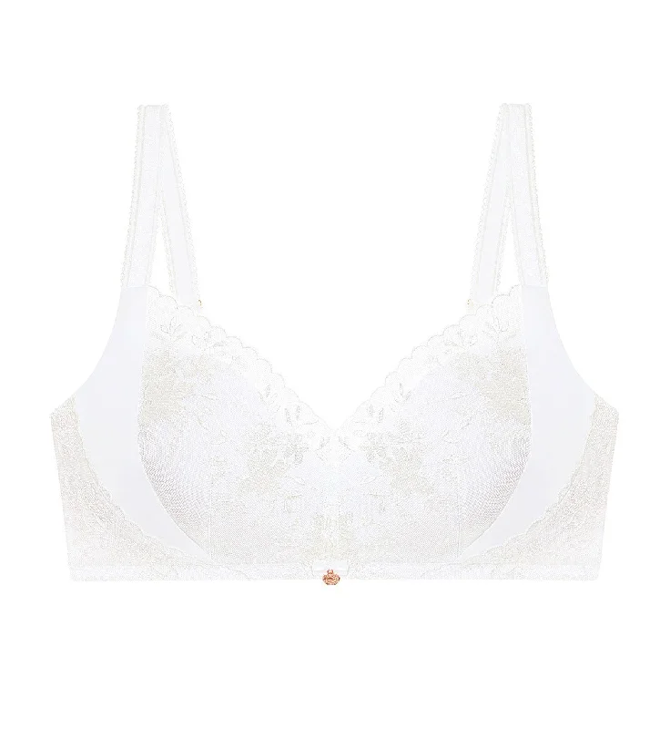 Florale Slimming Beauty Padded Bra Cozy Wire-Free Bra