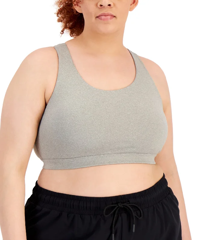 ID Ideology Plus Size Sweat Set Sports Bra Soft Cup Bralette