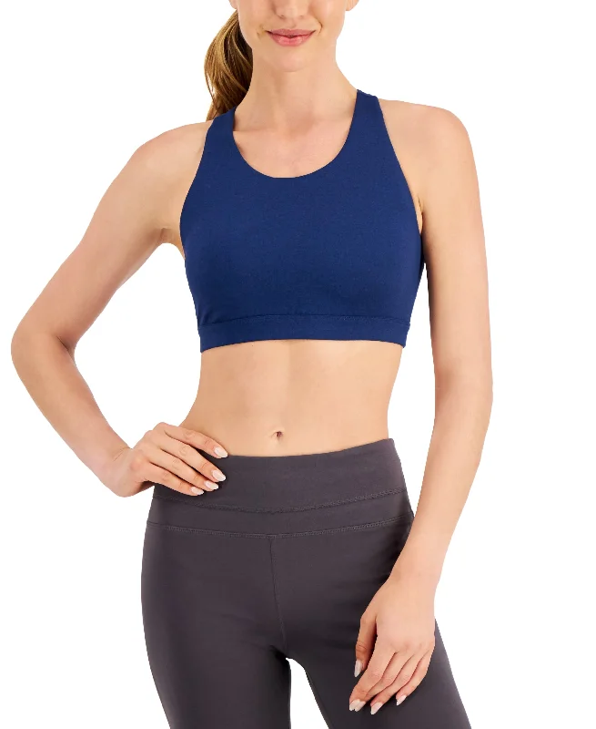 ID Ideology Womens Essentials Sweat Set Low Impact Sports Bra Daily Comfort Bra