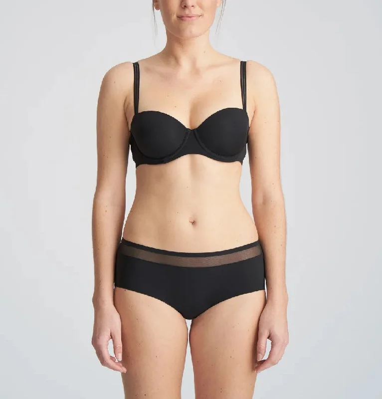 Louie Padded Balconny Bra In Black - Marie Jo Active Wear Bra