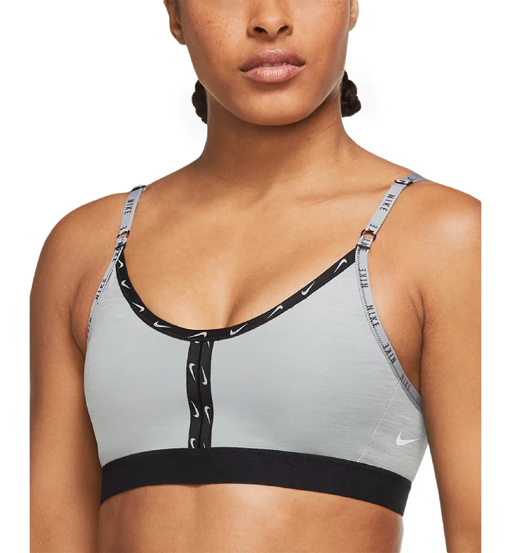 Nike Womens Dri-fit Indy Low-Impact Sports Bra Smooth Stretch Bra