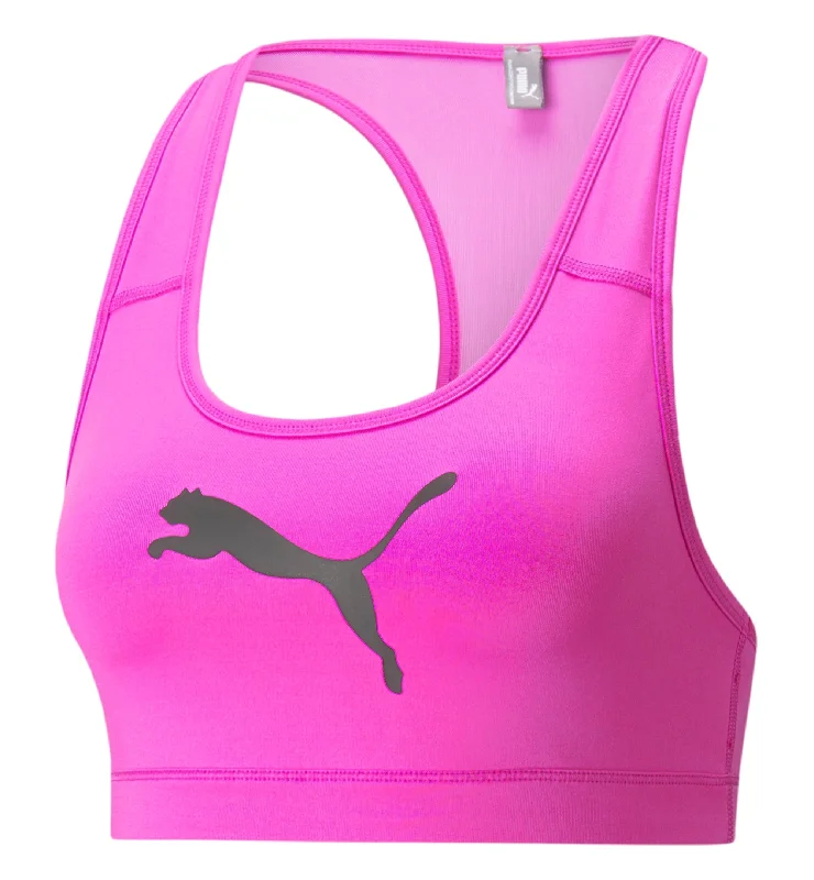 Puma Womens 4Keeps Sports Bra Fashionable Push-Up Bra