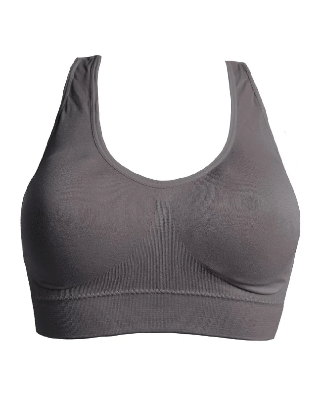 Sofra Simple Colors Sports Bra Cozy Sleep Bra