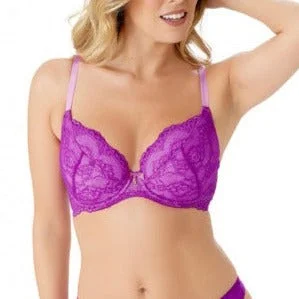 Superboost Lace Padded Plunge Bra In Orchid - Gossard Stretchy Full Coverage