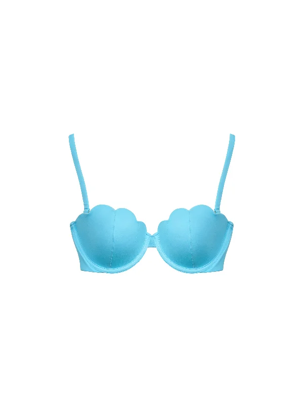 The Contour Bra - Aqua Push-Up Padded Bra