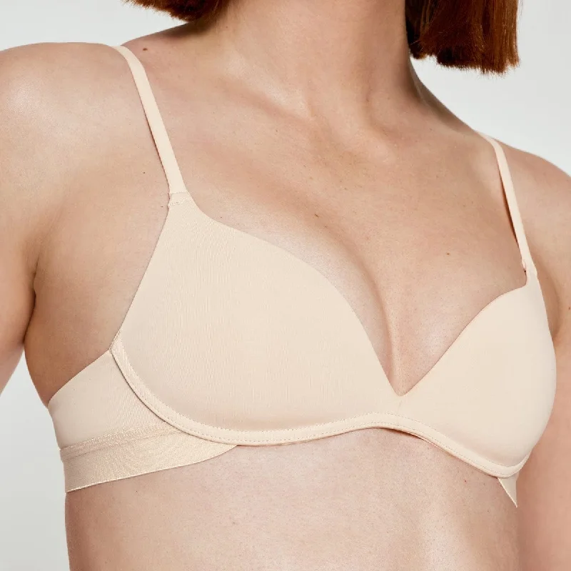 Zero-G Wirefree Lift Up Bra Sand Adjustable Bra Straps