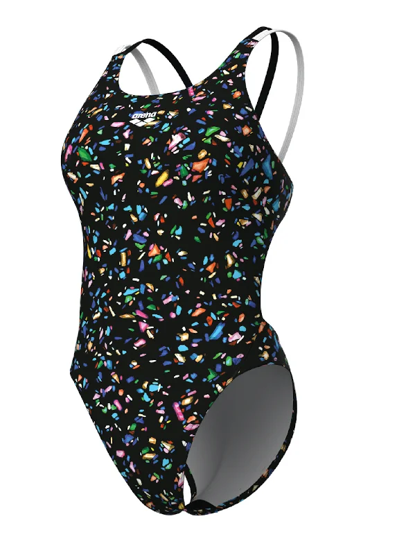 Confetti Swimtech Multi Back Quick-Dry Swimsuit