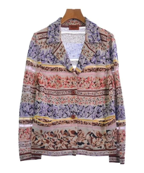 MISSONI Casual jackets Stand-Up Collar Roll-Neck Collar Turtle Neck