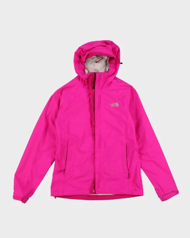 The North Face Bright Pink Hooded Jacket - XS Fitted Jacket Loose Jacket Oversized Jacket