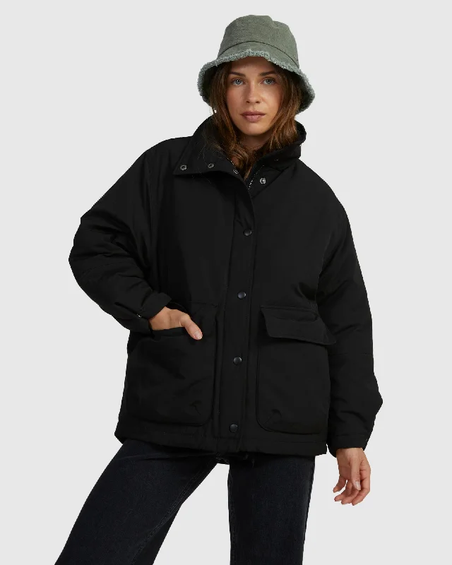 Womens This Time Puffer Jackets Fleece Jacket Down Jacket Parka