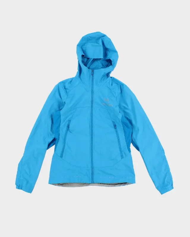 Women's Blue Arc'teryx Jacket - XS Welt Pockets Slit Pockets Flap Pockets