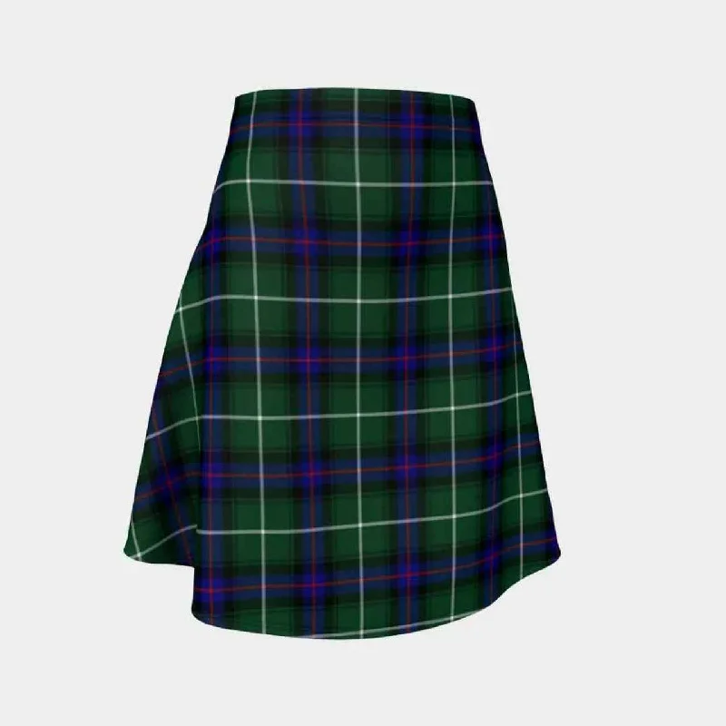 MacDonald of the Isles Hunting Modern Tartan Flared Skirt mini skirt trendy