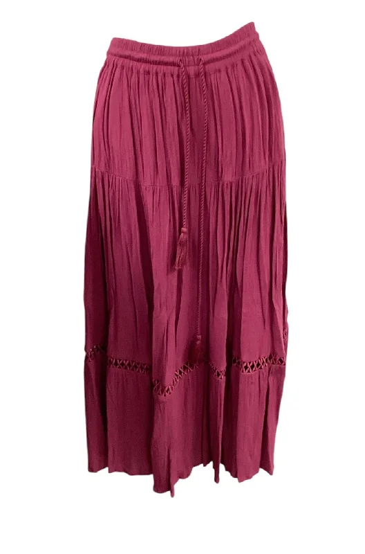 Gap Women's Skirt Berry S velvet skirt luxury