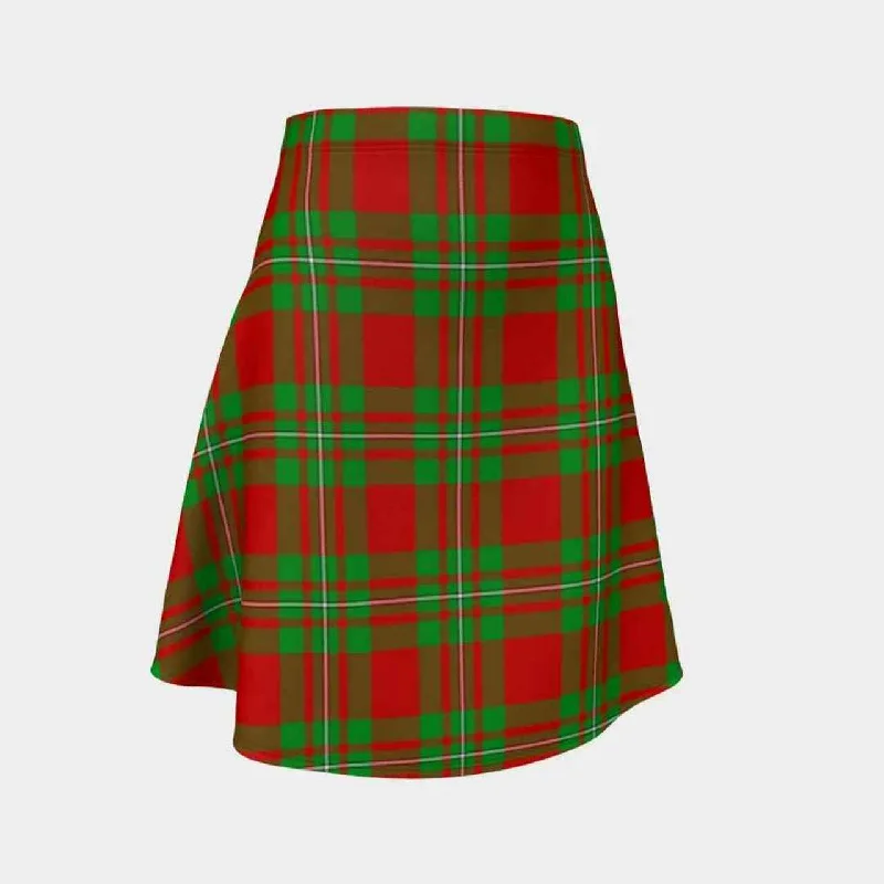 MacGregor Modern Tartan Flared Skirt denim skirt fashionable