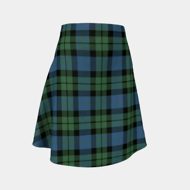 MacKay Ancient Tartan Flared Skirt pencil skirt chic